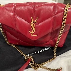 Saint Laurent Toy LouLou Puffer bag